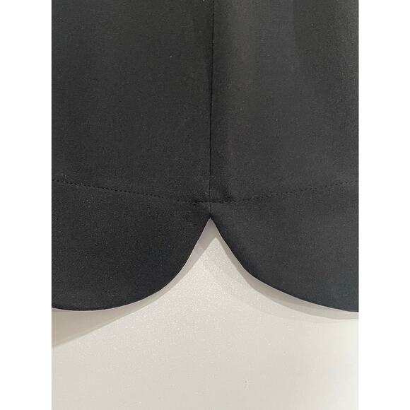 Vince Camuto Black Dress with 3/4 Length Tulip Sleeves New Without Tags Size 8 - Picture 7 of 9